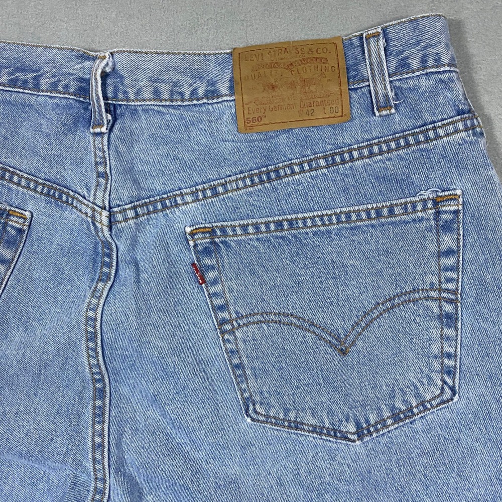 Levi's Light Blue Denim Jean Shorts